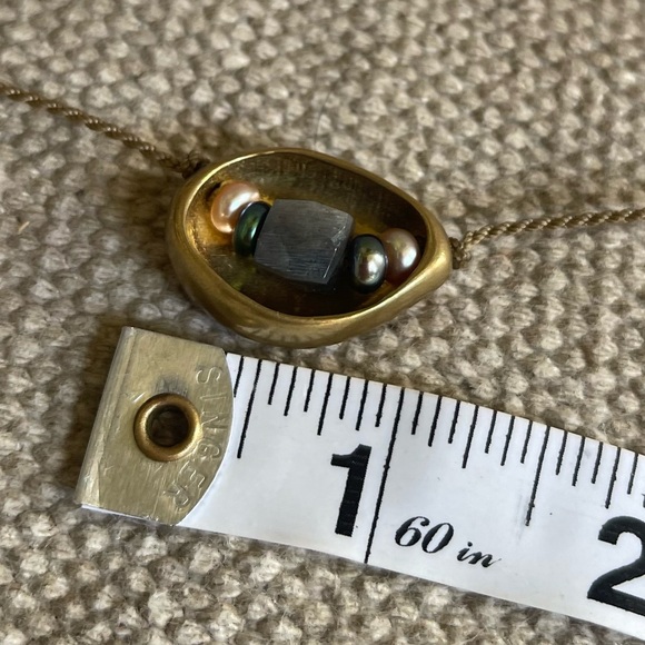 Cadillac Cowgirls Tula Blue Sea Pod Choker - Picture 7 of 10